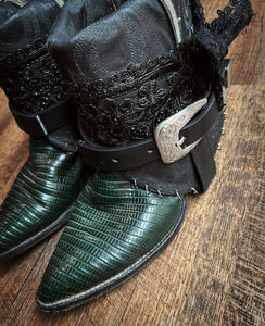 The Emerald Cowgirl Booties